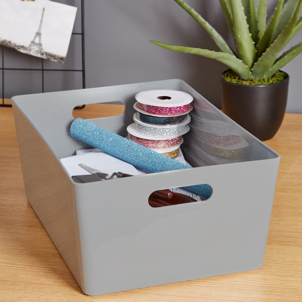 Grey Storage Baskets