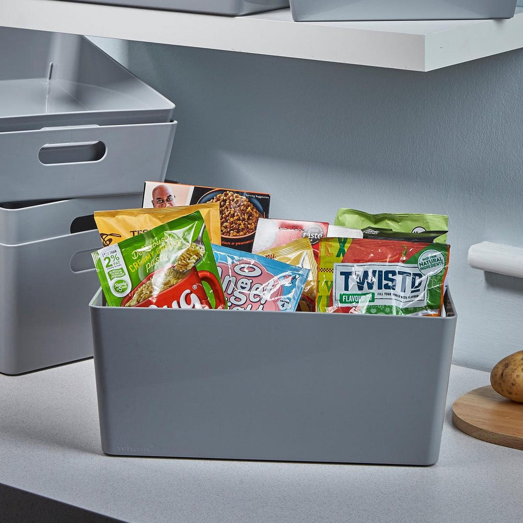 Grey Storage Baskets