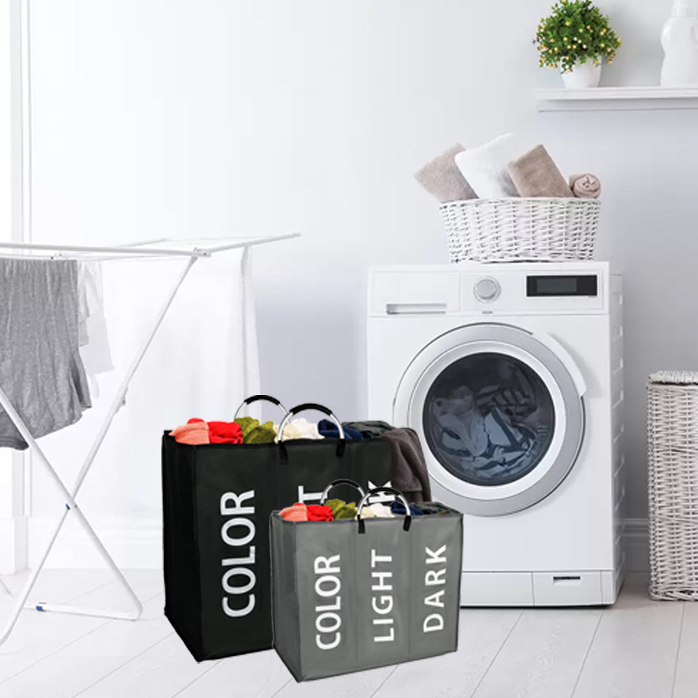 Triple Collapsible Laundry Bag