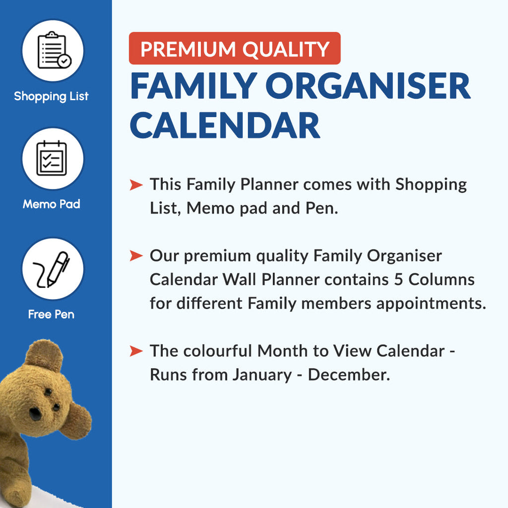 Family Organiser Calendar
