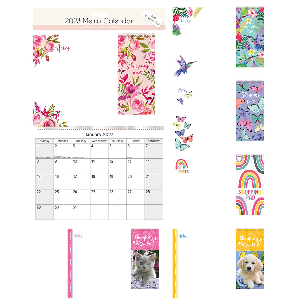 Memo Note Calendar