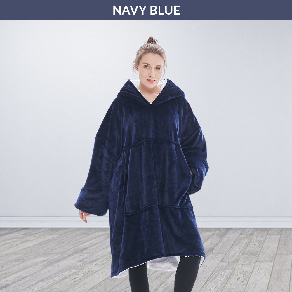 oversized hoodie blanket