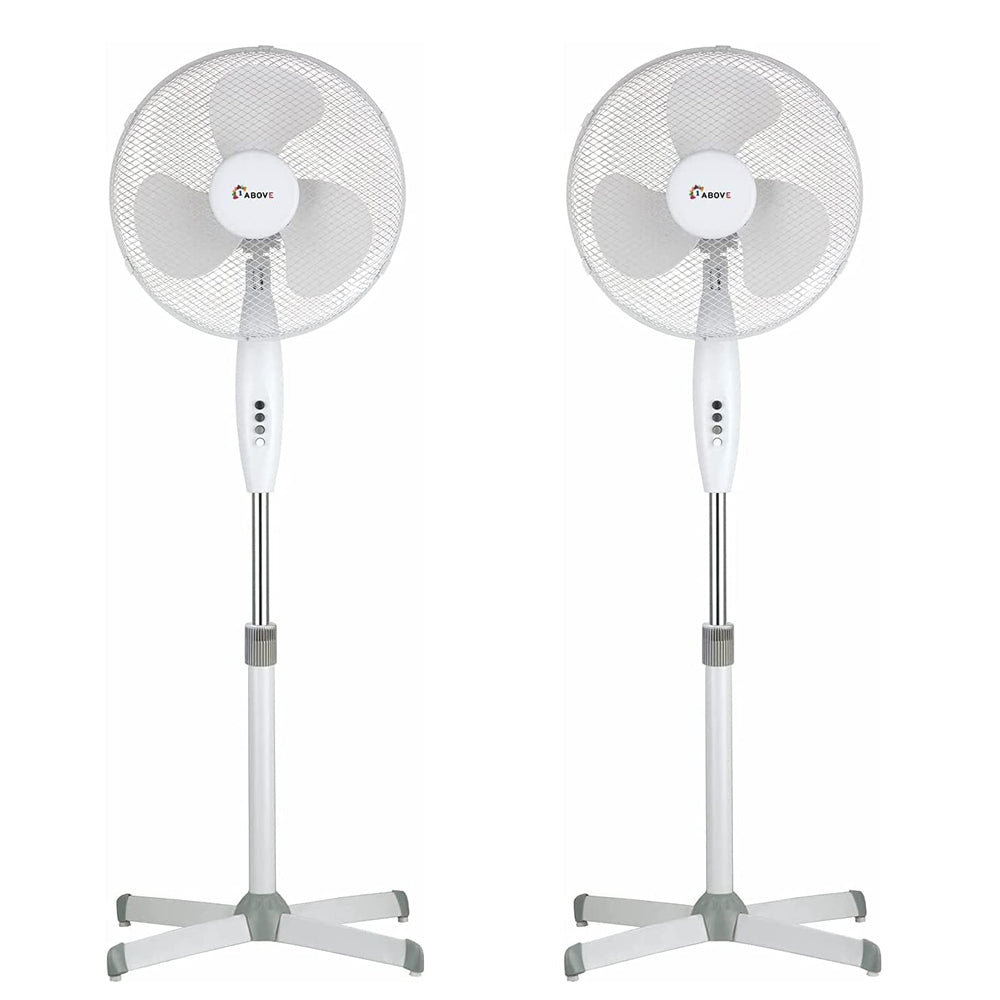 16 inch Pedestal Fan - White