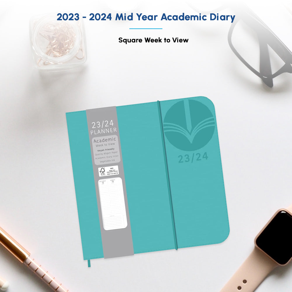 Week to View Academic Square Diary