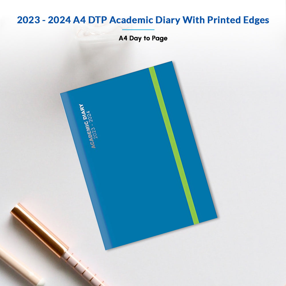 Academic Diary With Printed Edges