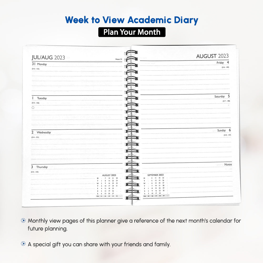 Wire Mid Year Academic Diary