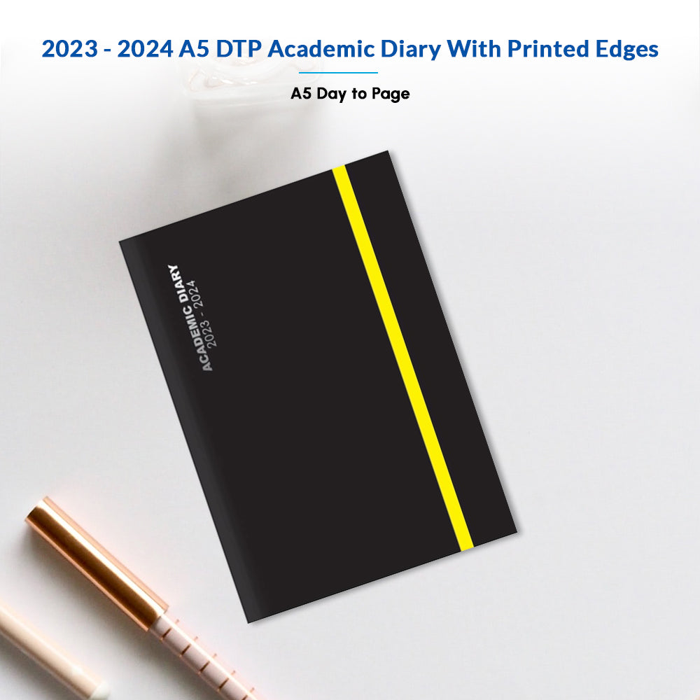 Academic Diary With Printed Edges