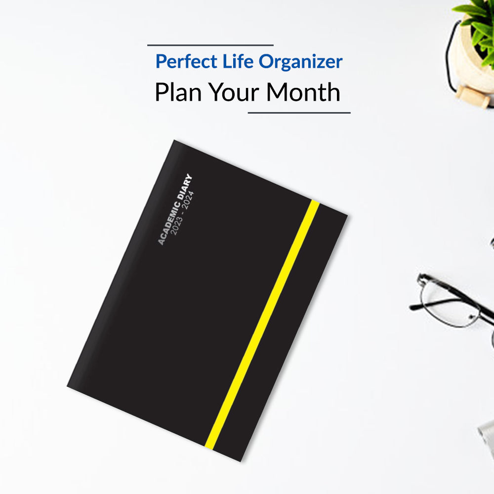 Academic Diary With Printed Edges