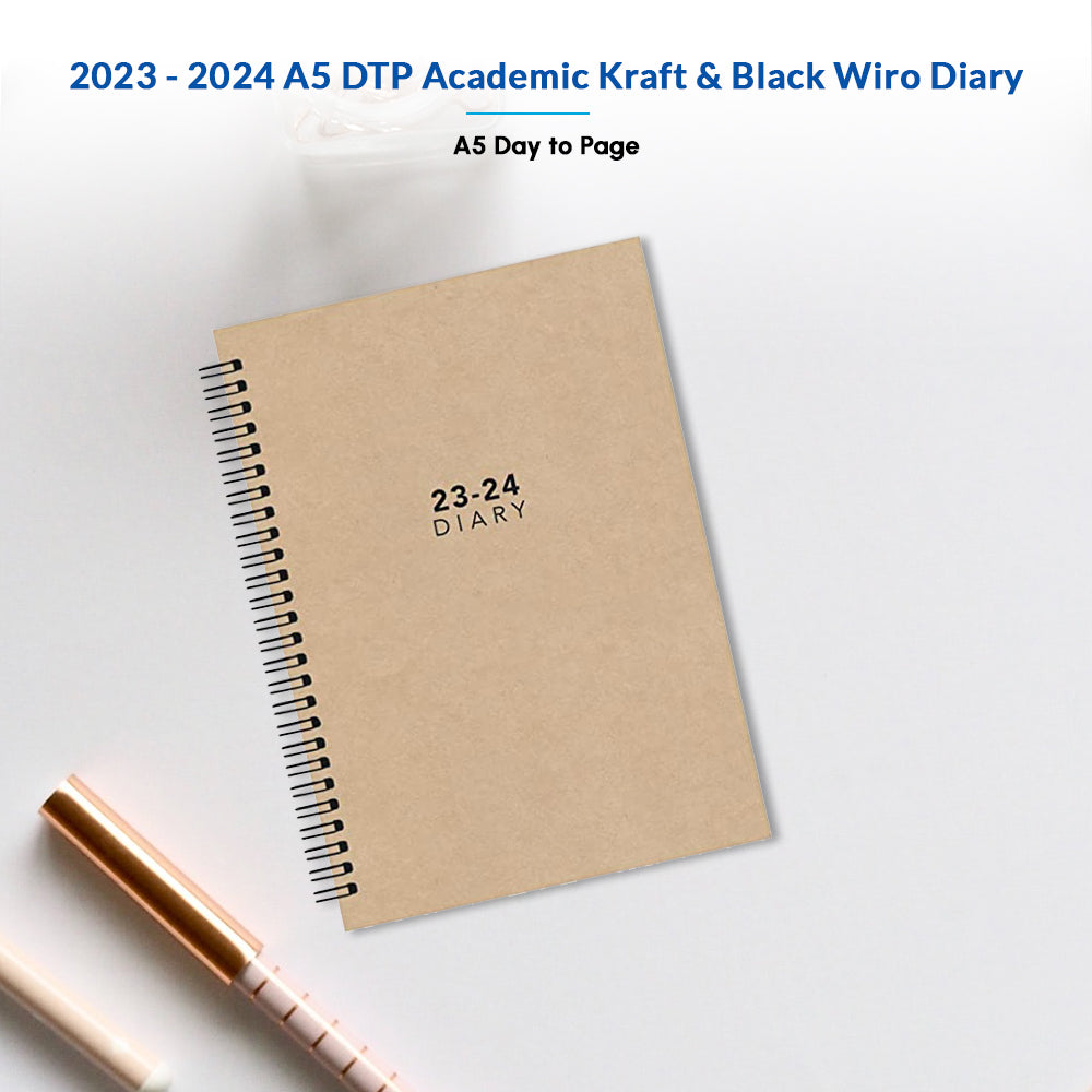 A5 Day To Page Academic Diary