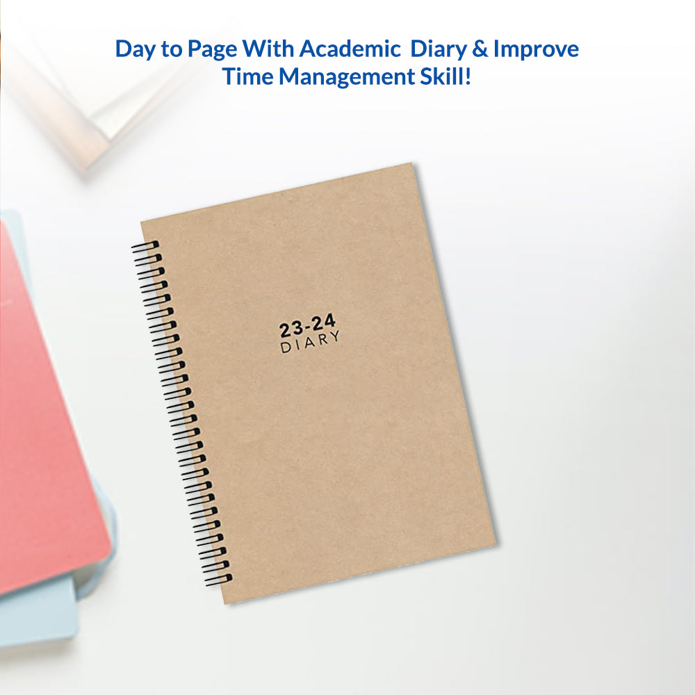 A5 Day To Page Academic Diary