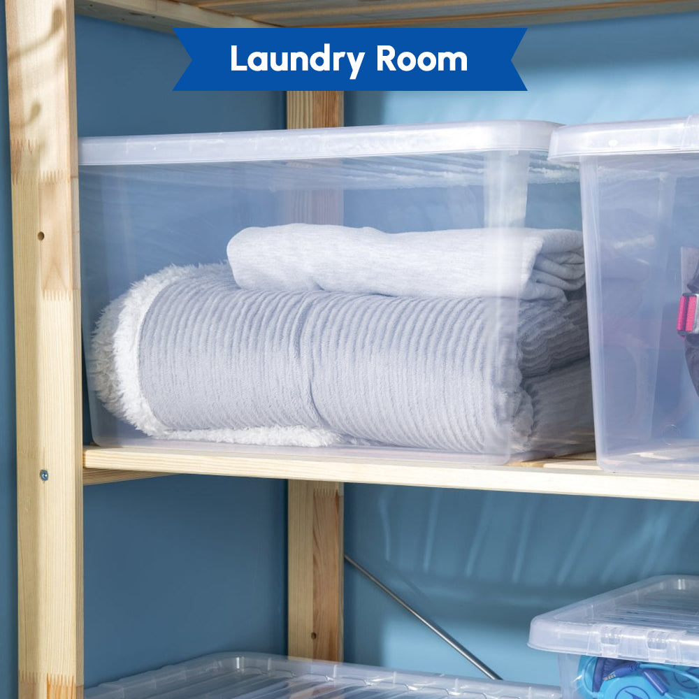 plastic stackable storage boxes