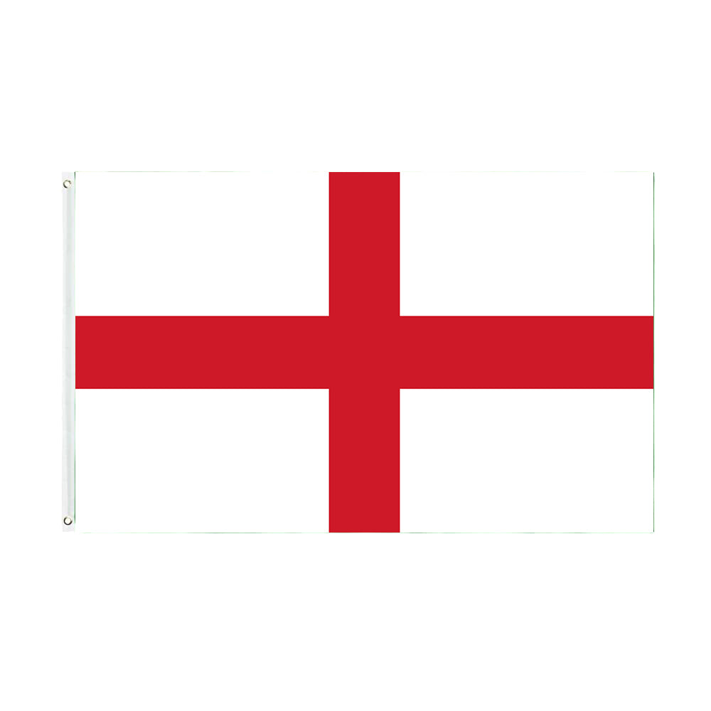 England National Flag With Brass Eyelets