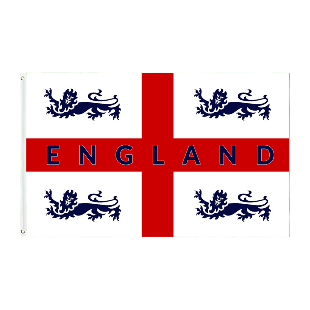 England 4 Lions Flag