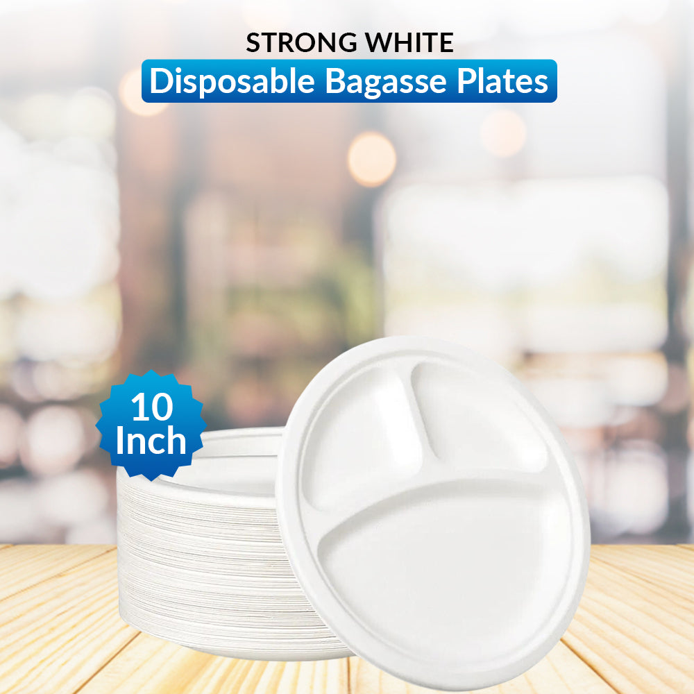 Disposable Bagasse Plates