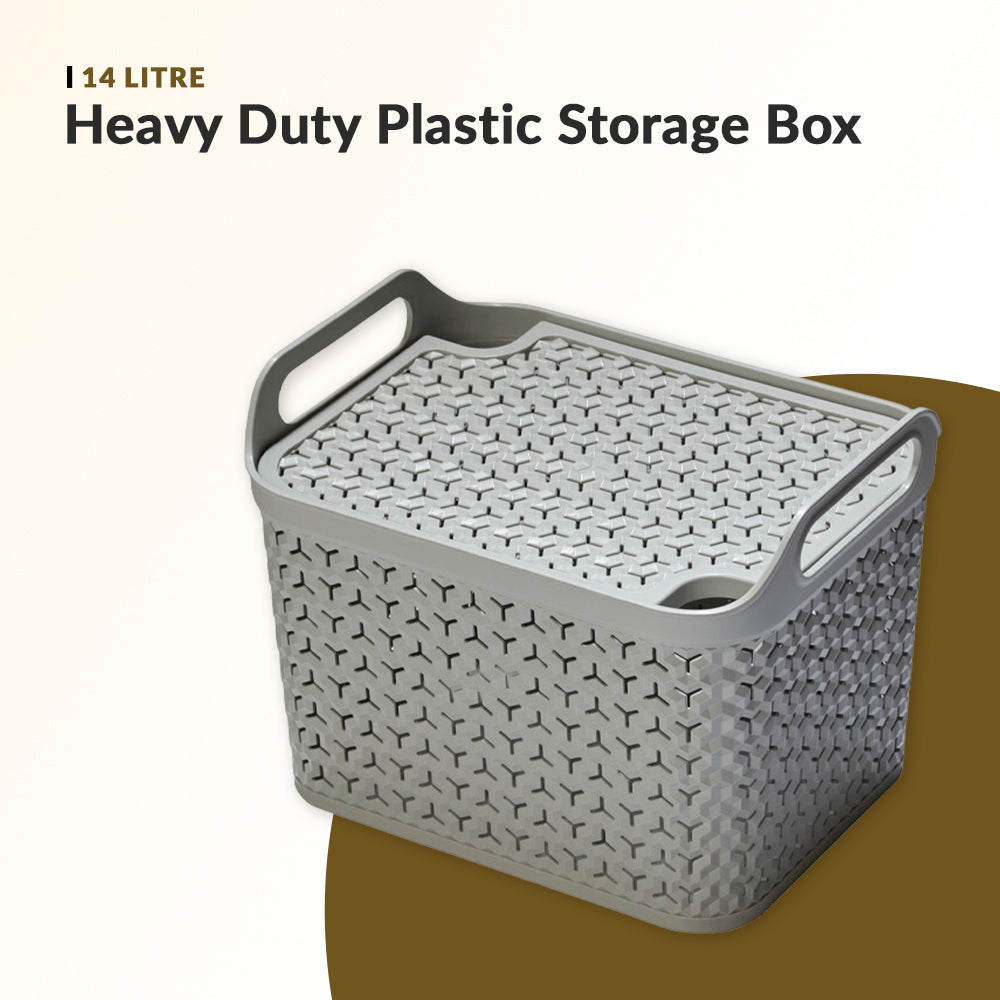Grey Storage Boxes