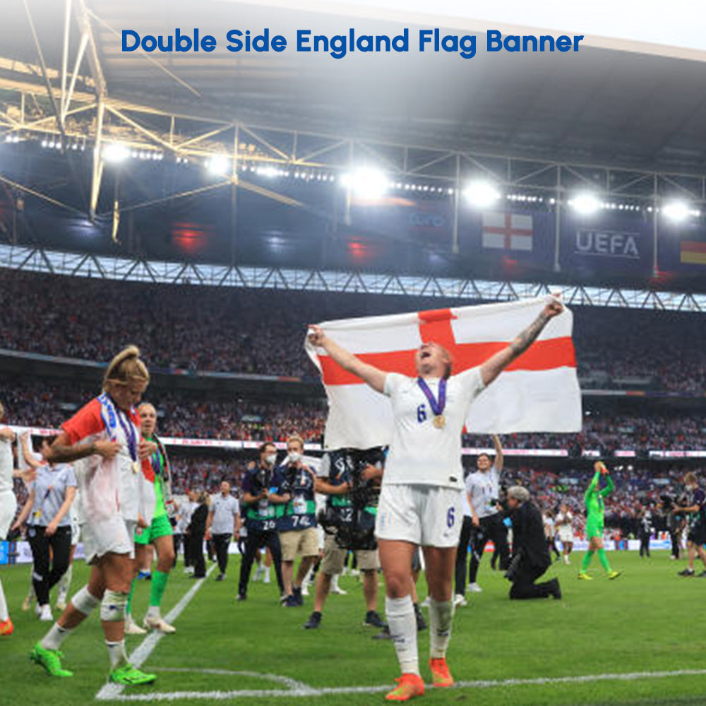 England National Flag With Brass Eyelets