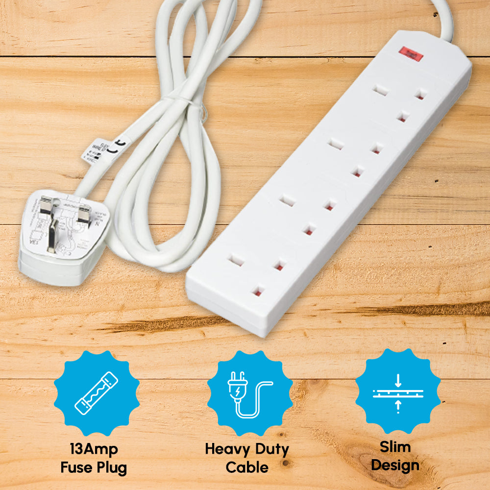 4 Gang Way Power Adapter