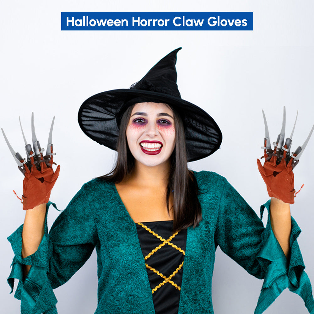 Halloween Horror Killer Ghost Claw Gloves