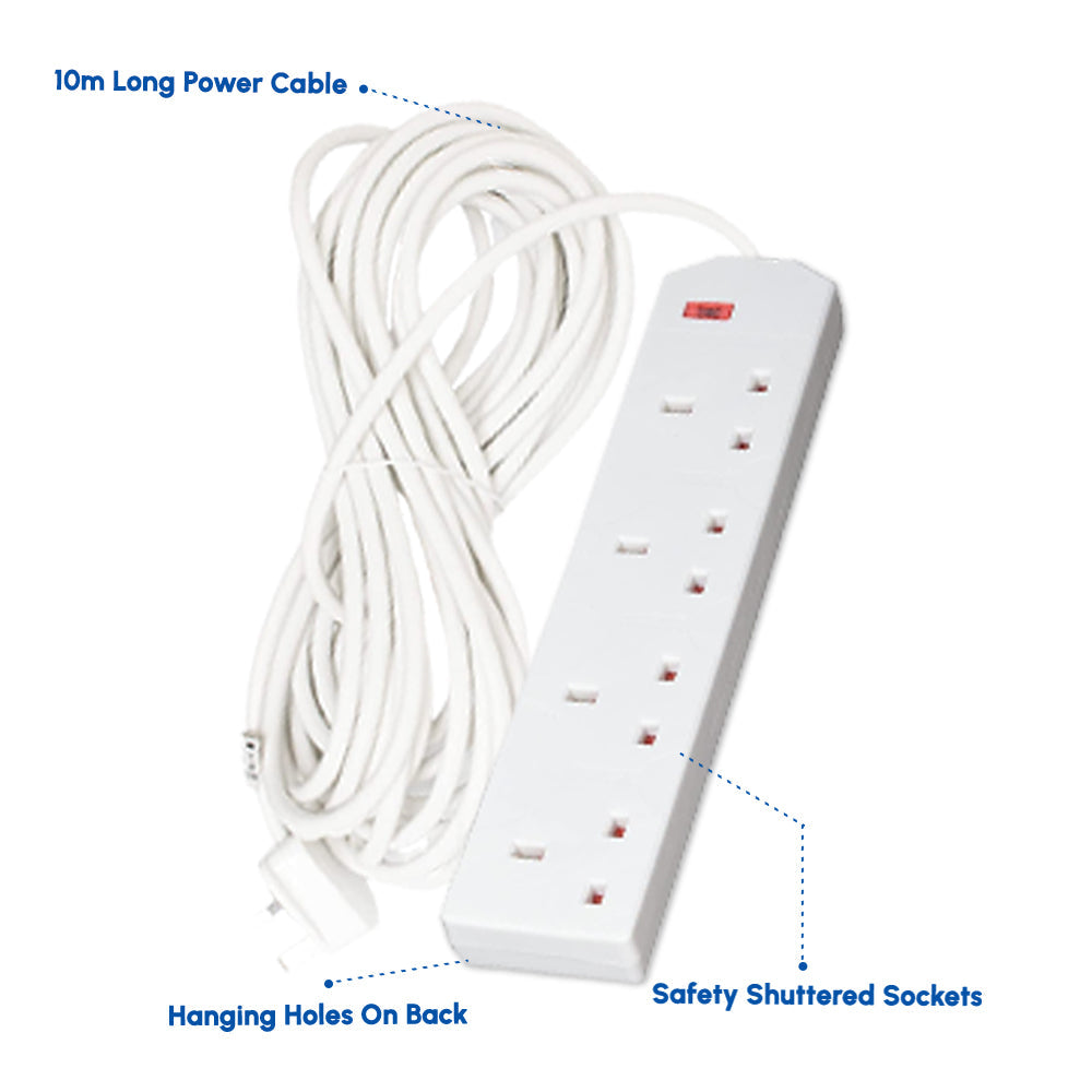4 Gang Way Power Adapter
