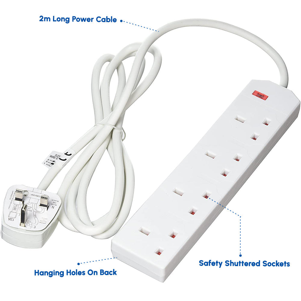 4 Gang Way Power Adapter