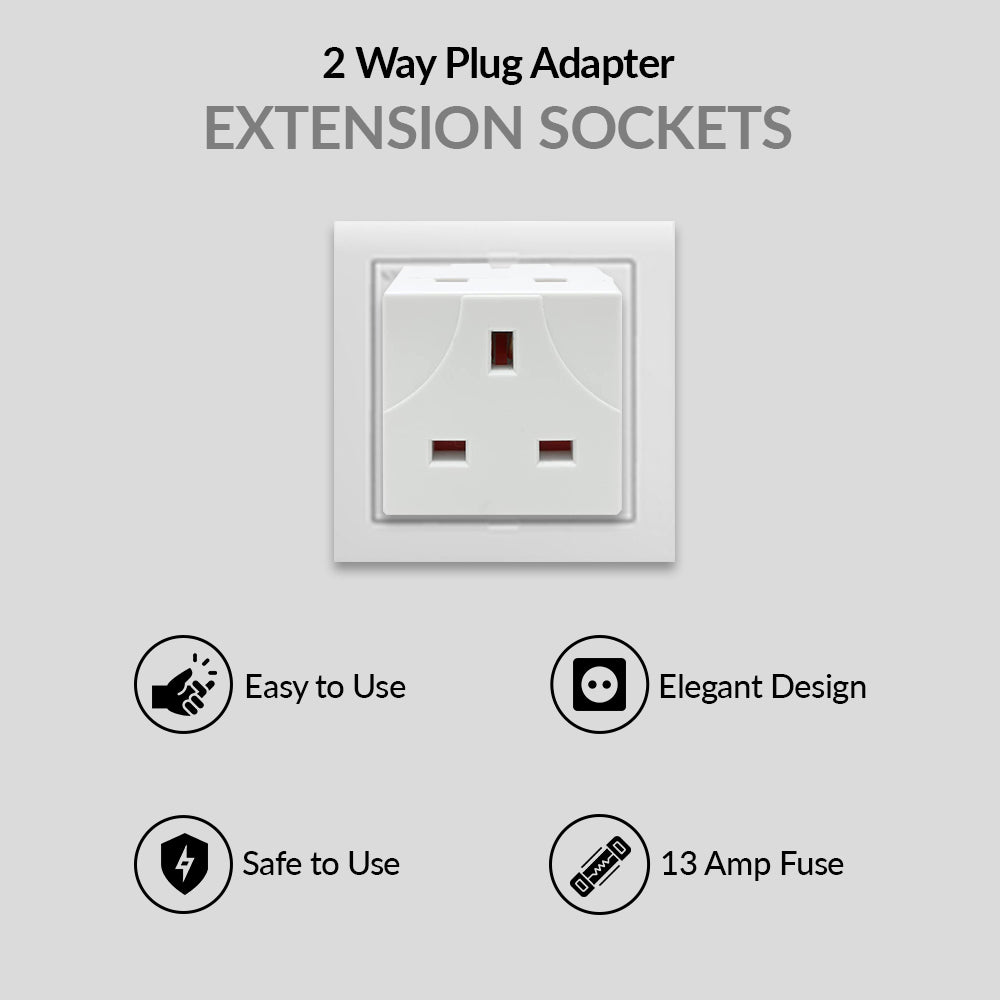 2 Way Plug Socket