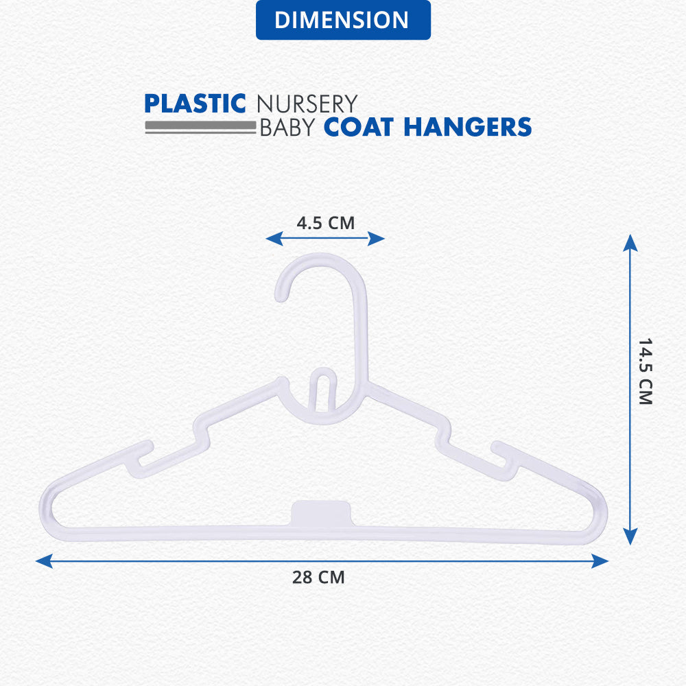 Plastic tubular hangers