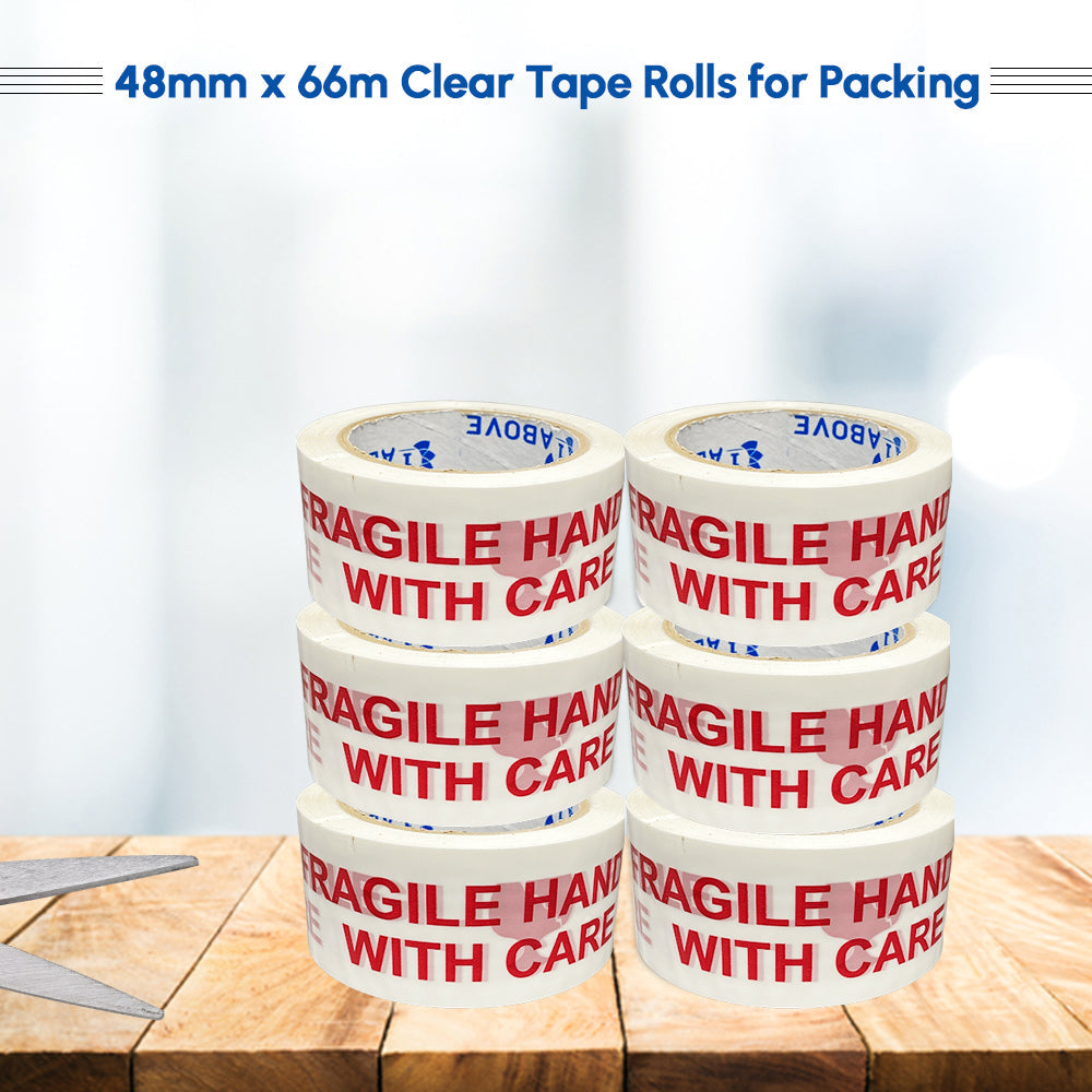 fragile tape roll