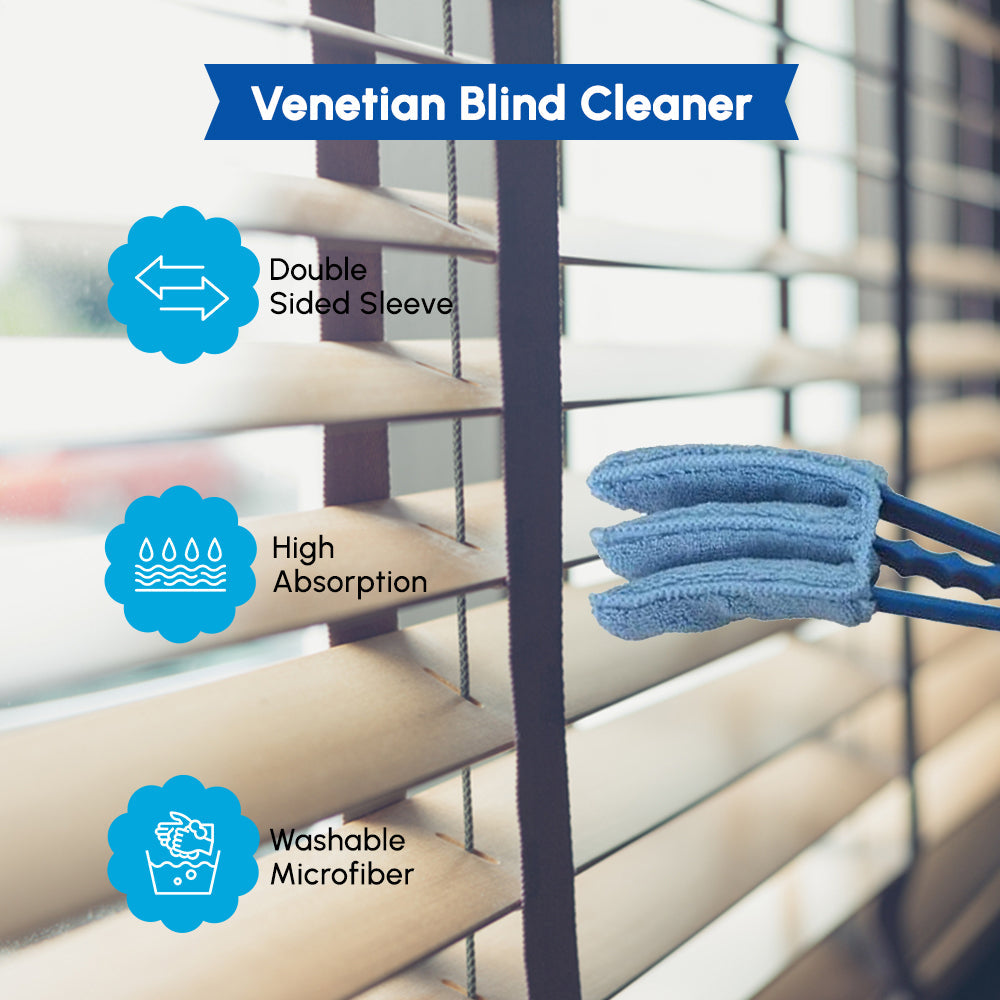 clean venetian blinds