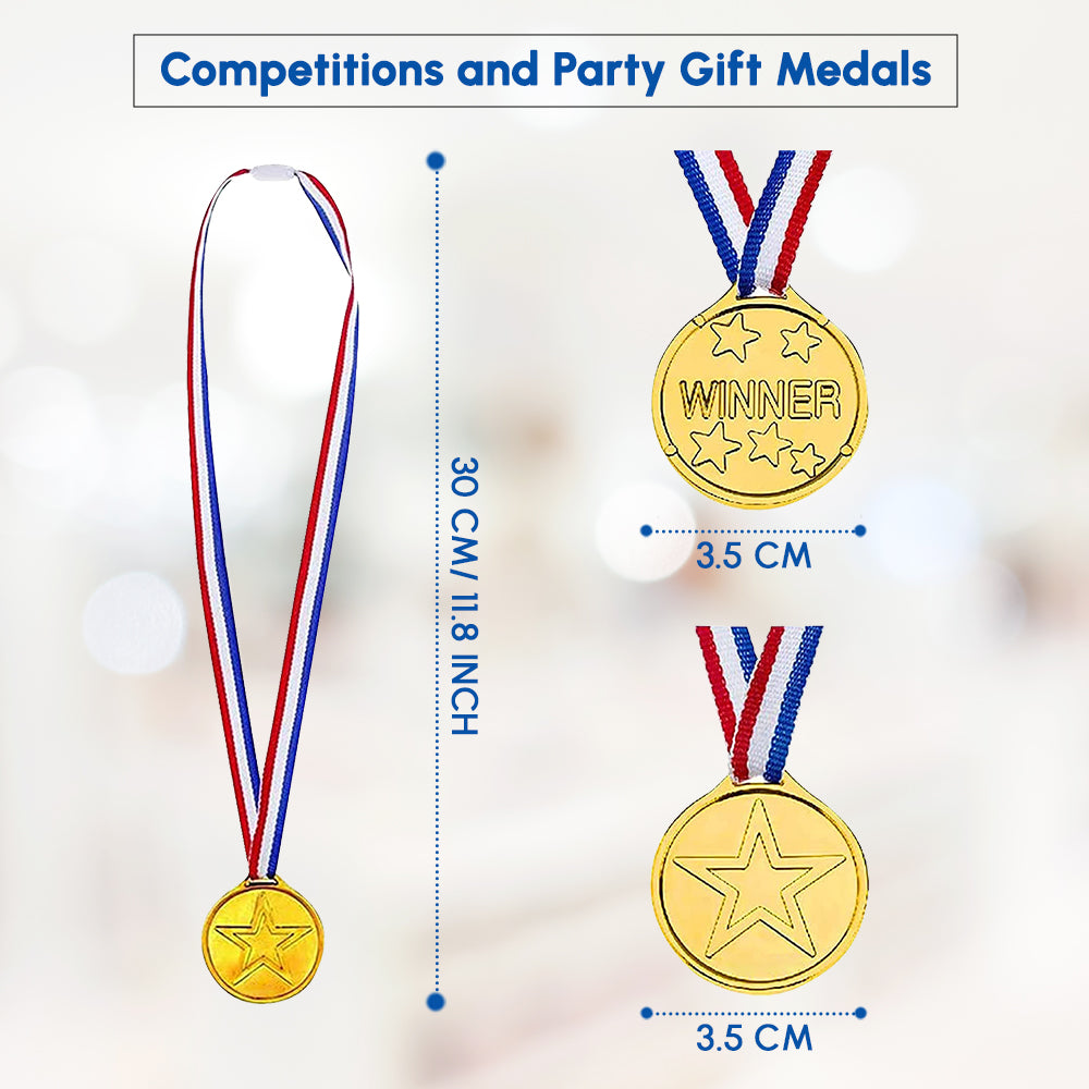 plastic medals