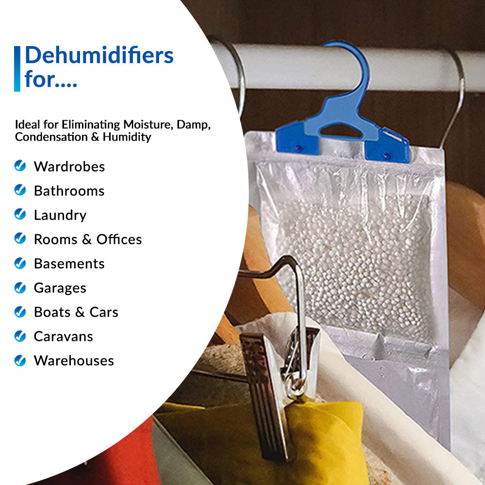 hanging Wardrobe dehumidifier