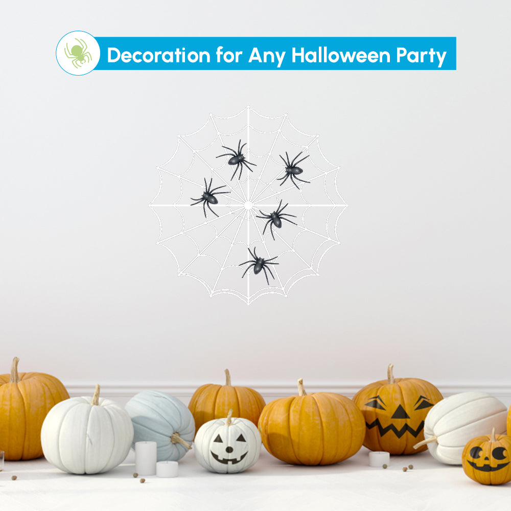 Plastic Spiders For Halloween
