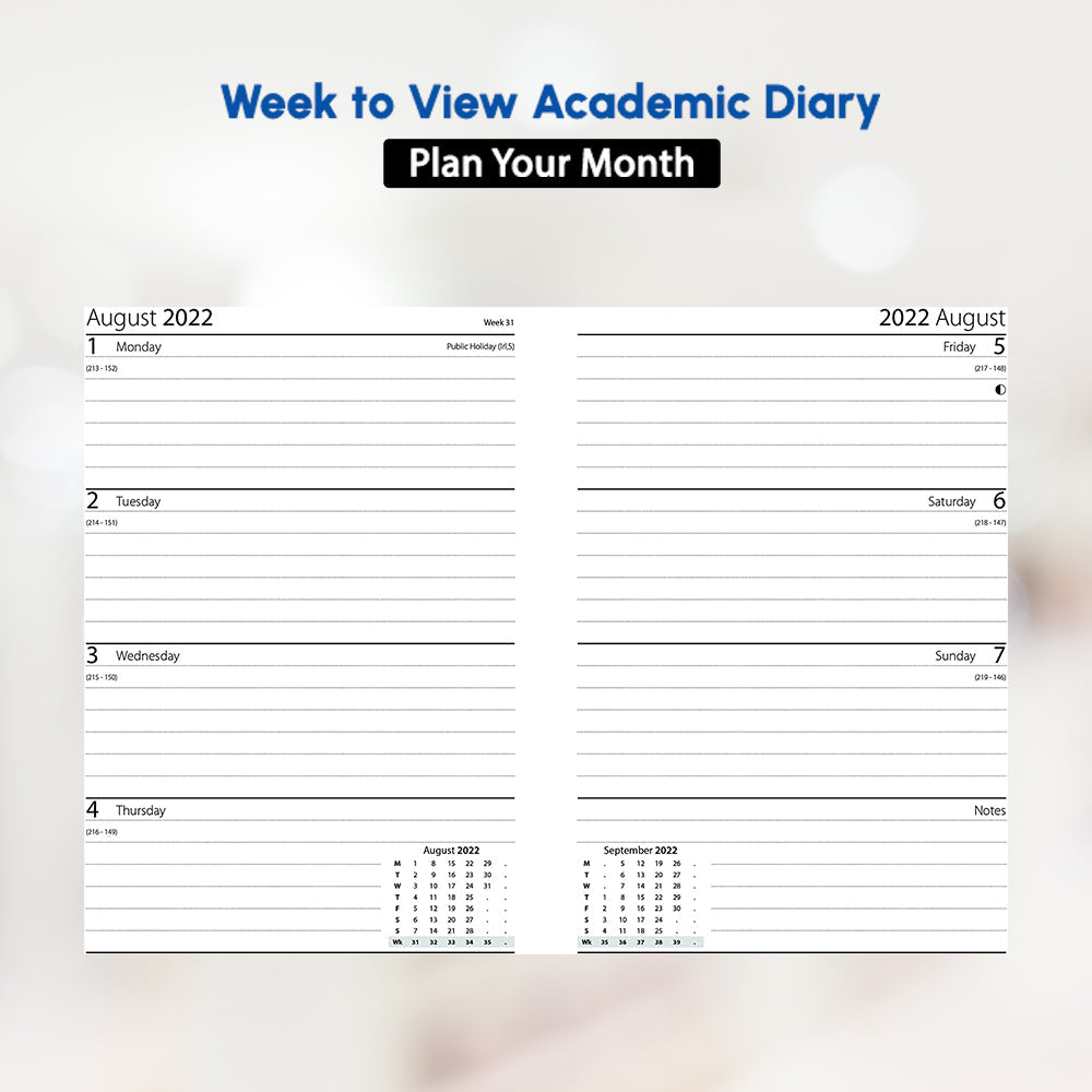 Mid Year Academic Diary