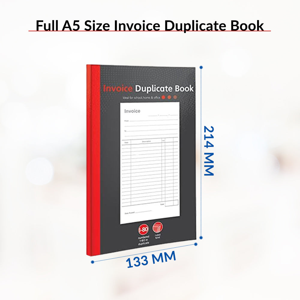 Duplicate Invoice Book