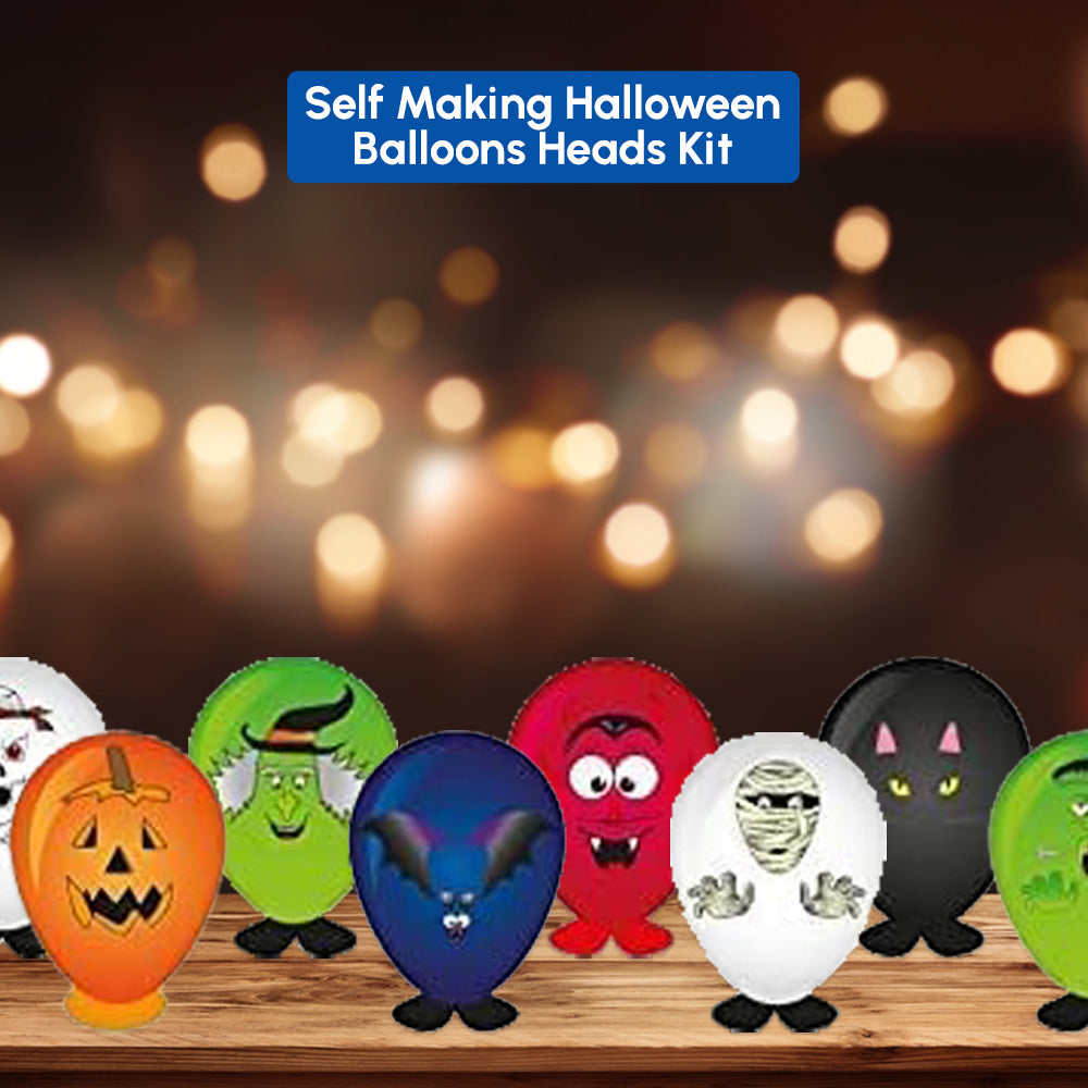 Halloween Balloon Heads