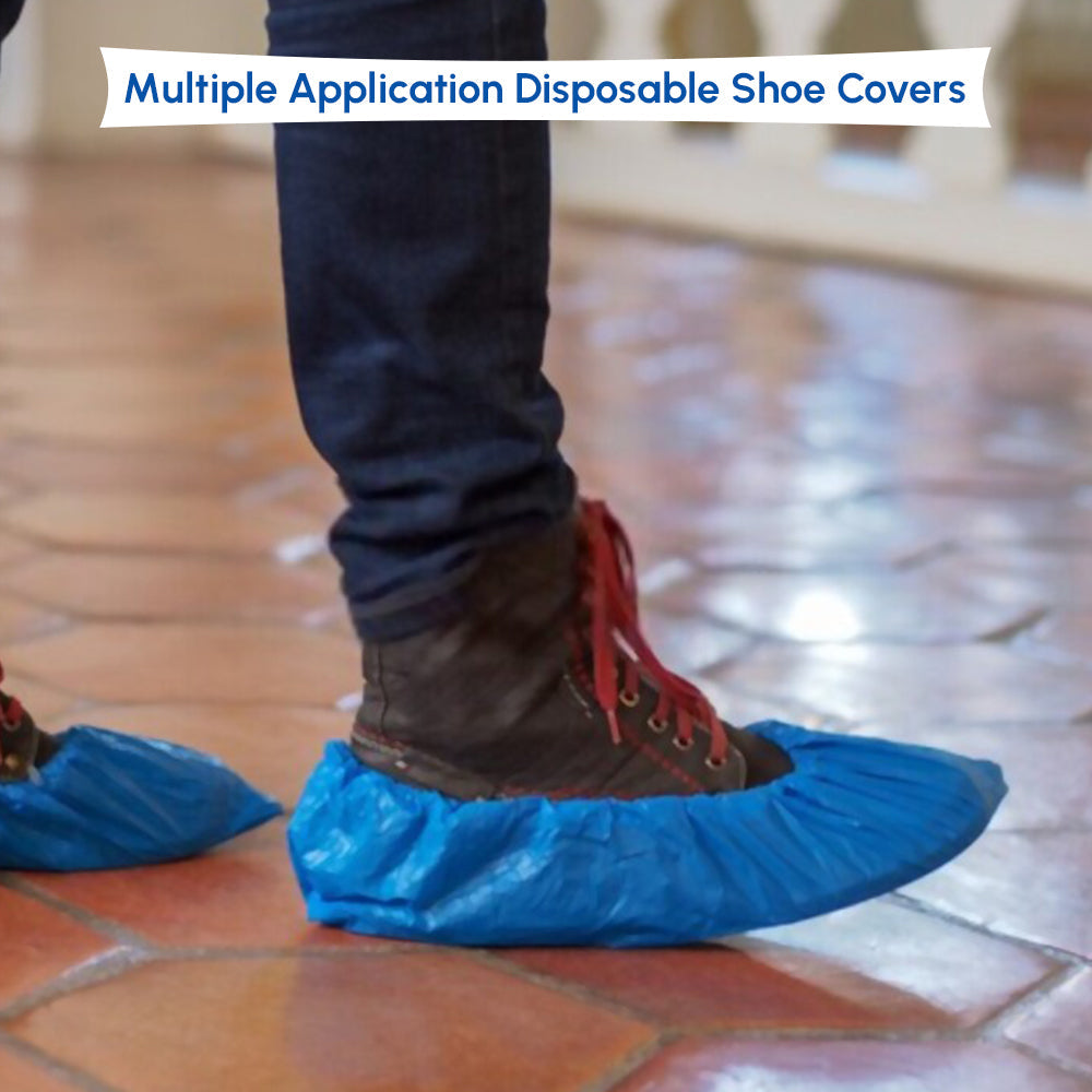Buy Disposable Waterproof Plastic Shoe Covers Online