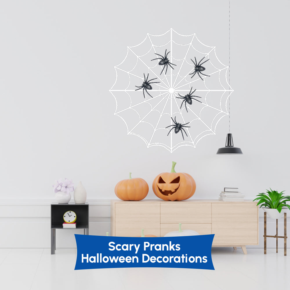 Plastic Spiders For Halloween