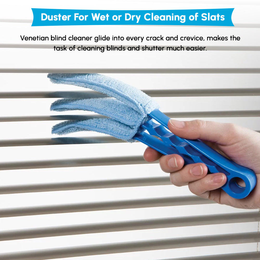 clean venetian blinds