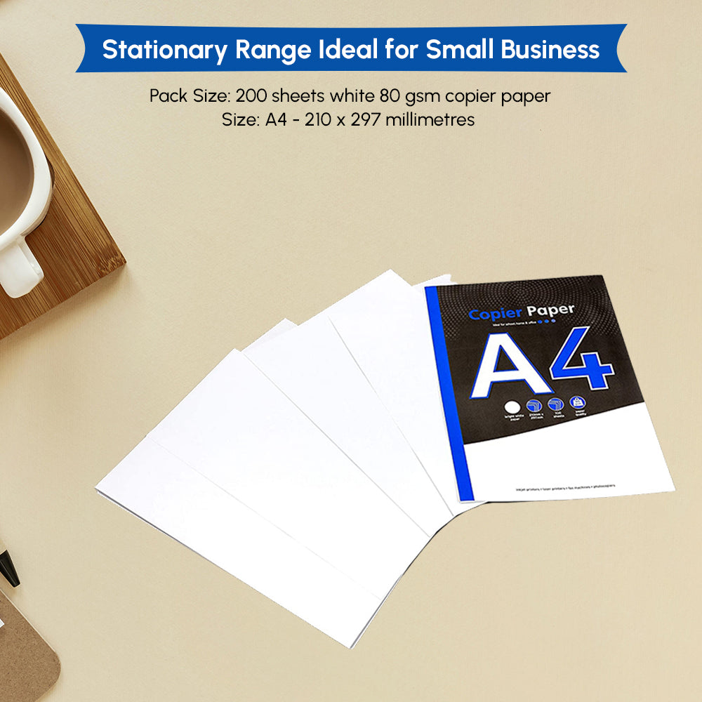 A4 Multi Purpose Copier and Printer Paper 200 Sheets 80gsm