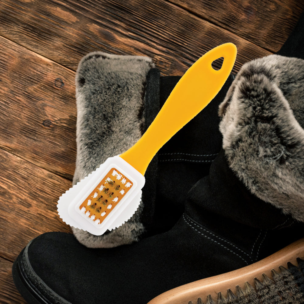 suede shoe brush