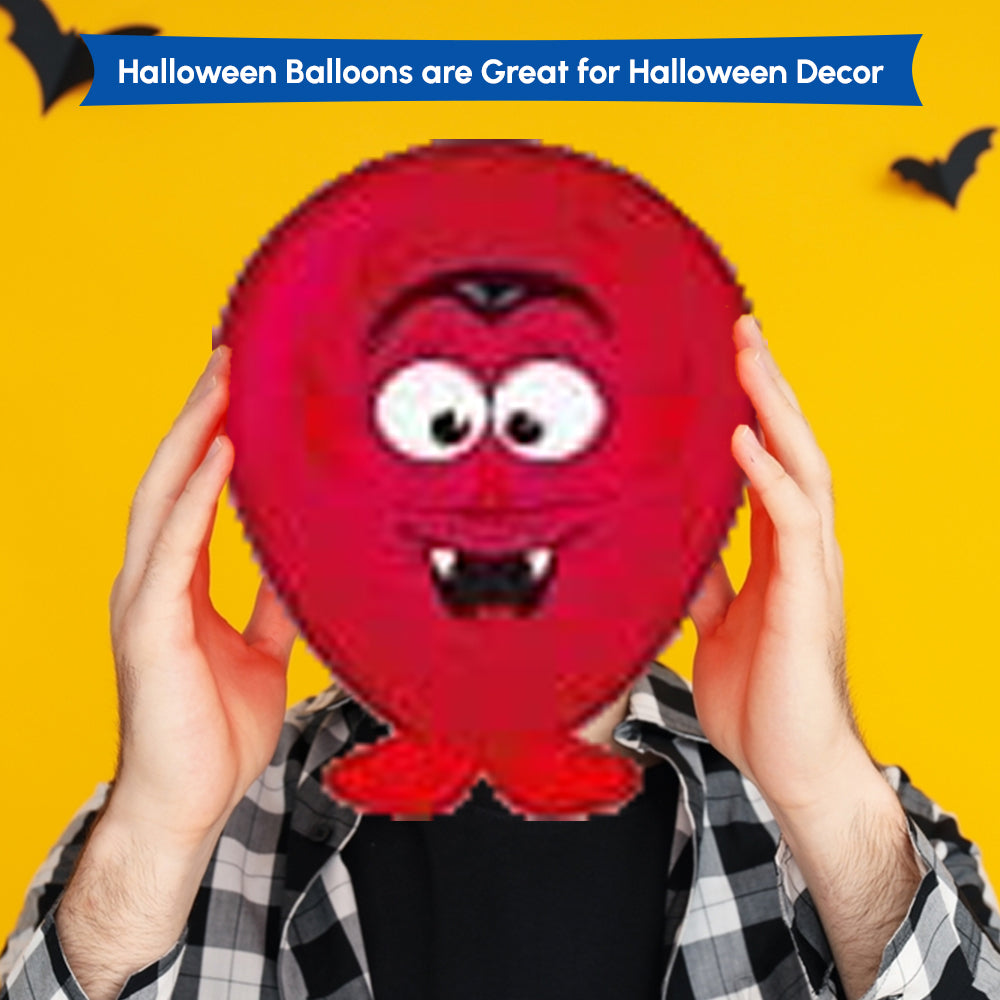 Halloween Balloon Heads