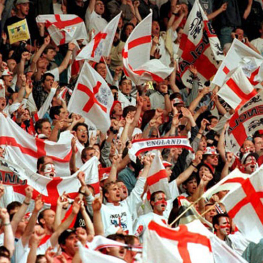England National Flag With Brass Eyelets