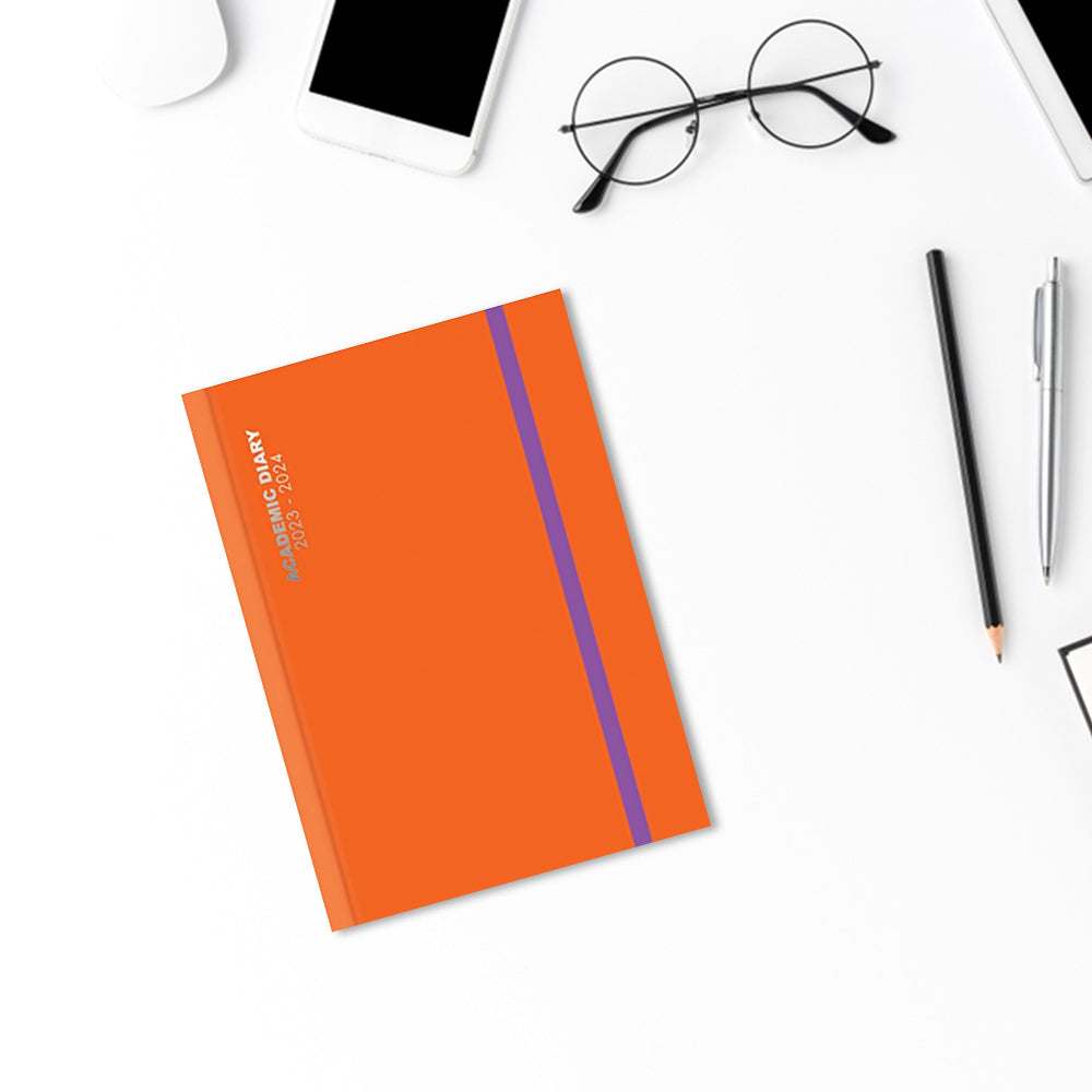 Academic Diary With Printed Edges