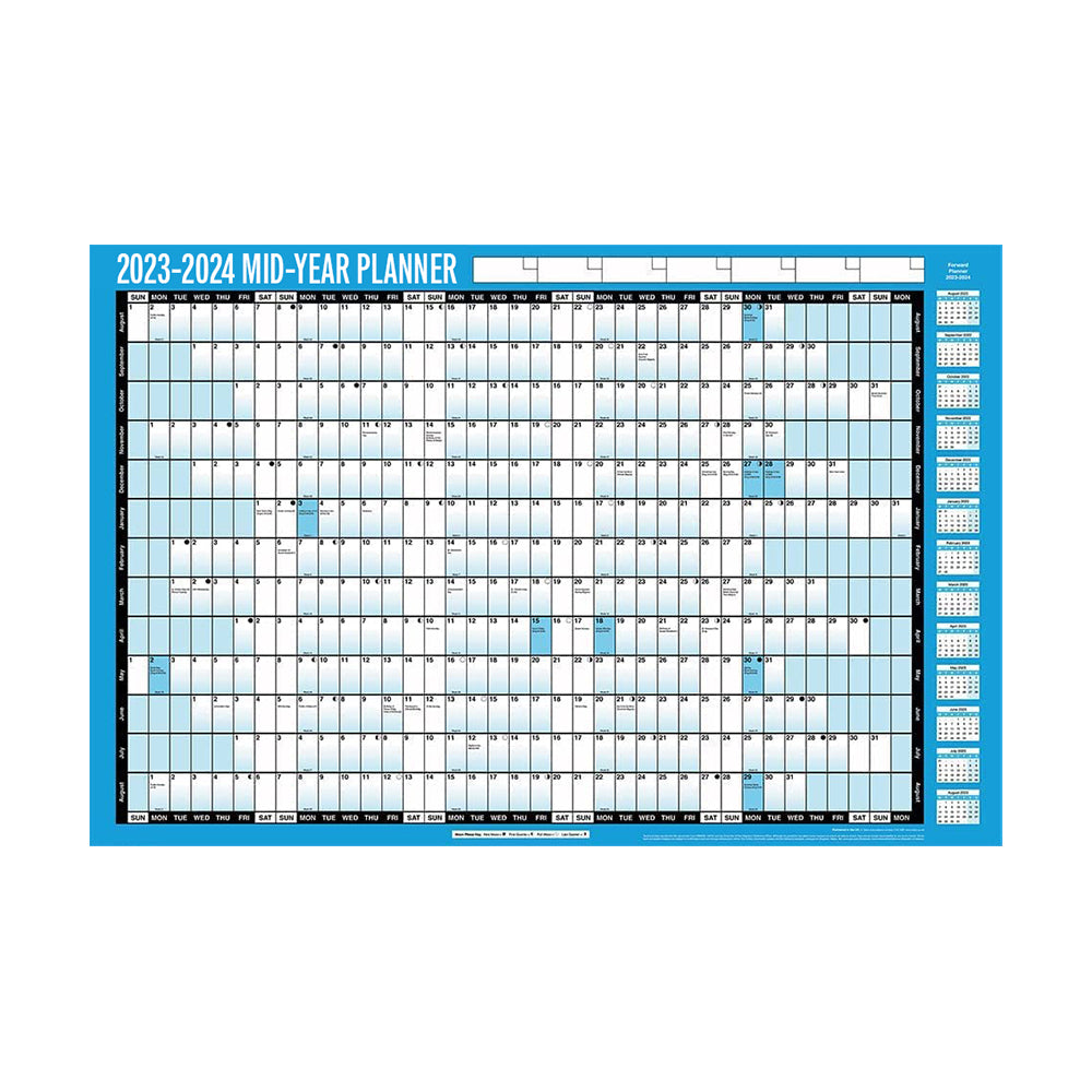 year wall planner