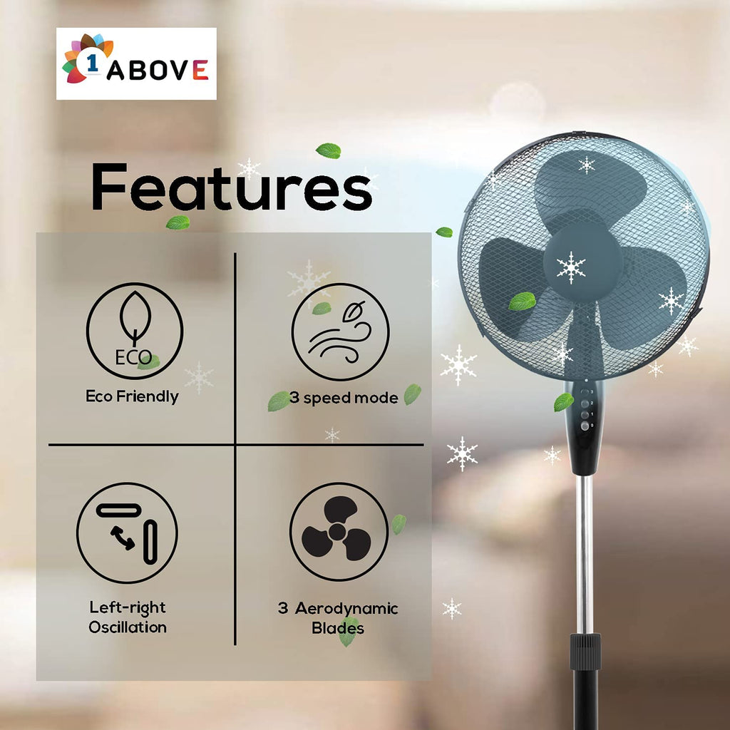 16 inch Pedestal Fan - Features