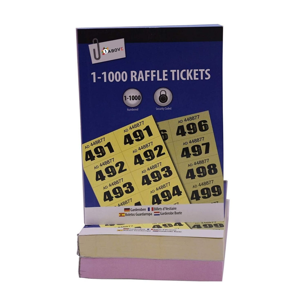 Buy Stationery Cloakroom & Raffle Tickets Tombola | 1k Pages Diary