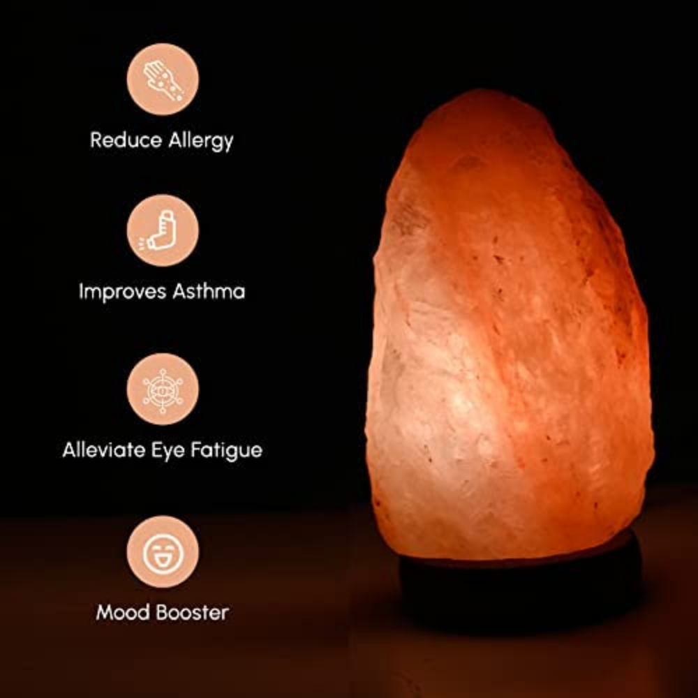 Himalayan Crystal Rock Salt Lamp