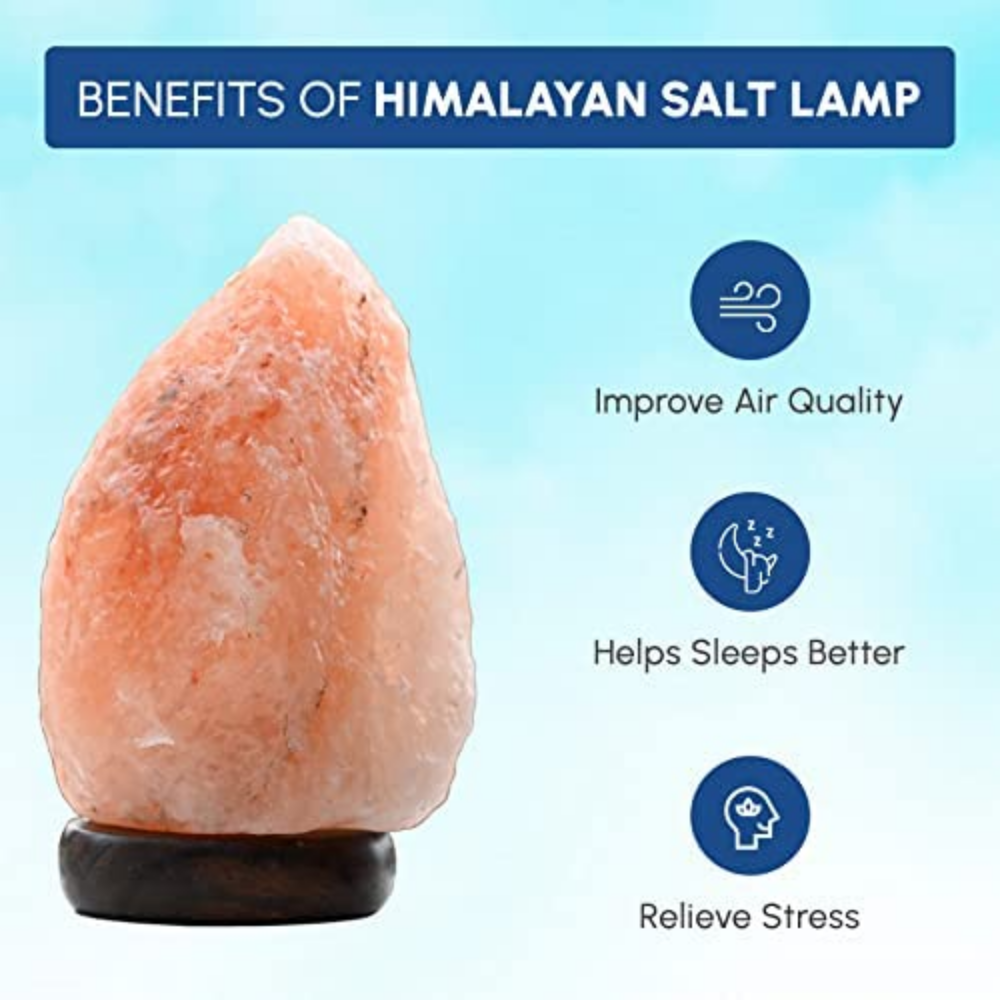 Himalayan Crystal Rock Salt Lamp