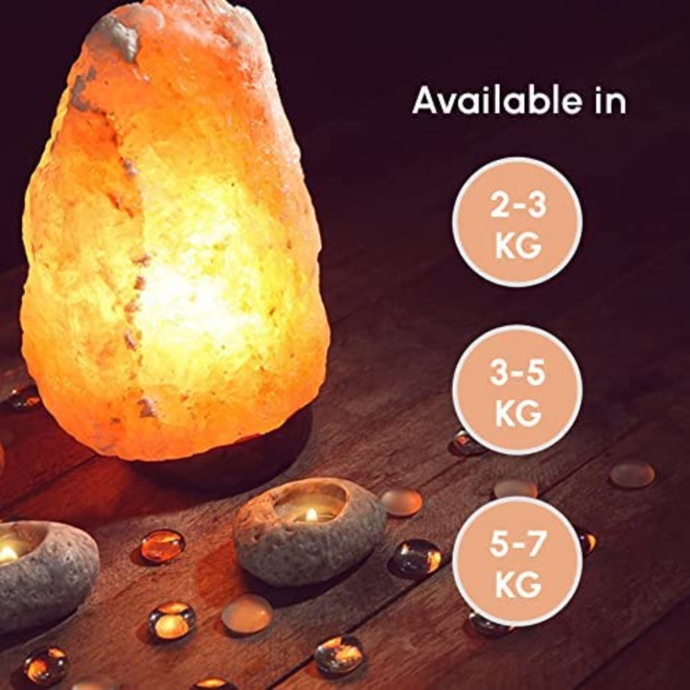 Himalayan Crystal Rock Salt Lamp